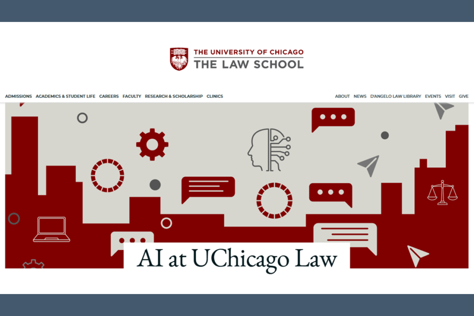 UChicago Law Bans Laptops from 1L Classrooms As Part of Sweeping New AI Strategy for Legal Education
