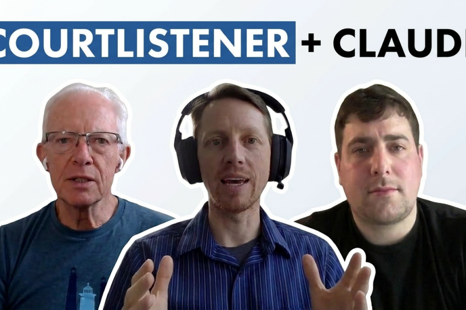 On LawNext: Legal Research for Everyone: Inside the CourtListener-Claude Partnership
